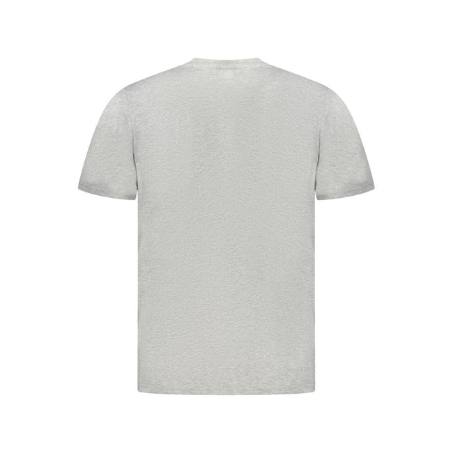 North Sails Grigio Baumwoll-T-Shirt für Herren