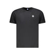 North Sails Schwarzes Baumwoll-T-Shirt für Herren