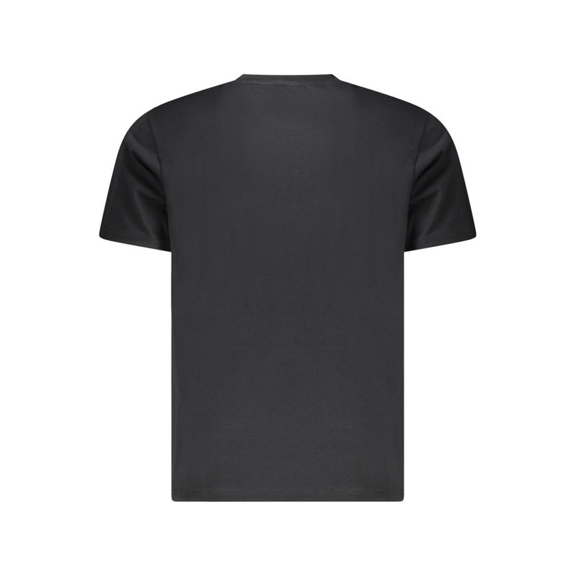 North Sails Schwarzes Baumwoll-T-Shirt für Herren