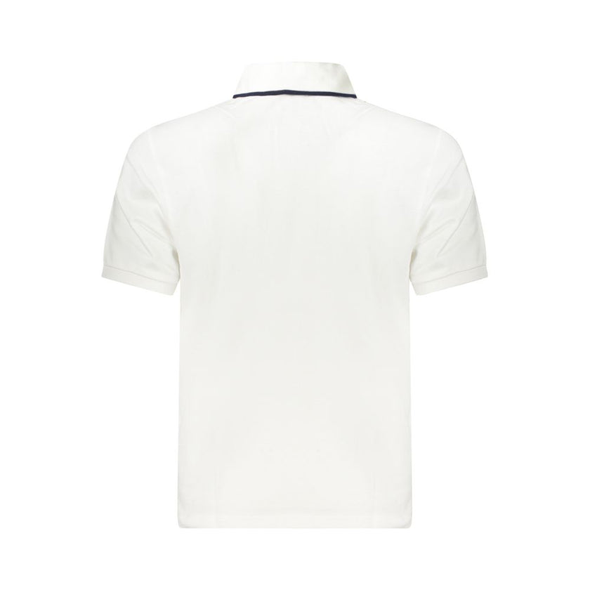 North Sails Baumwoll-Poloshirt in Weiß