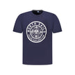 North Sails Blaues Baumwoll-T-Shirt für Herren