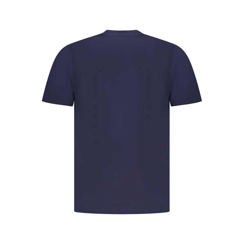 North Sails Blaues Baumwoll-T-Shirt für Herren