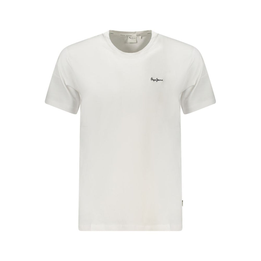Pepe Jeans Men's White Cotton T-Shirt