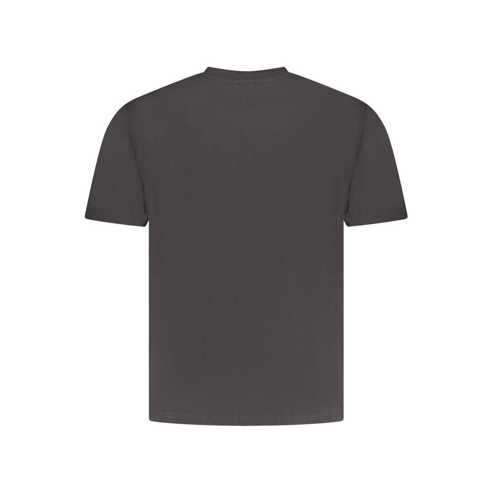North Sails Schwarzes Baumwoll-T-Shirt für Herren