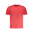 North Sails Rotes Baumwoll-T-Shirt für Herren