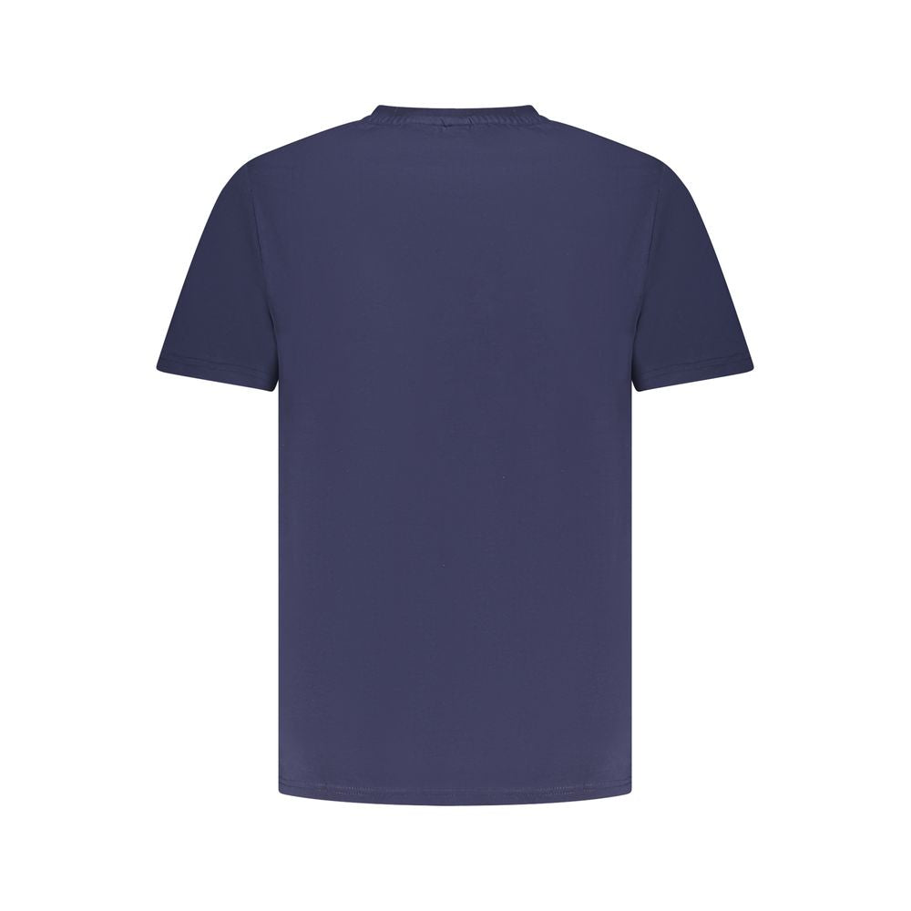 North Sails Blaues Baumwoll-T-Shirt für Herren