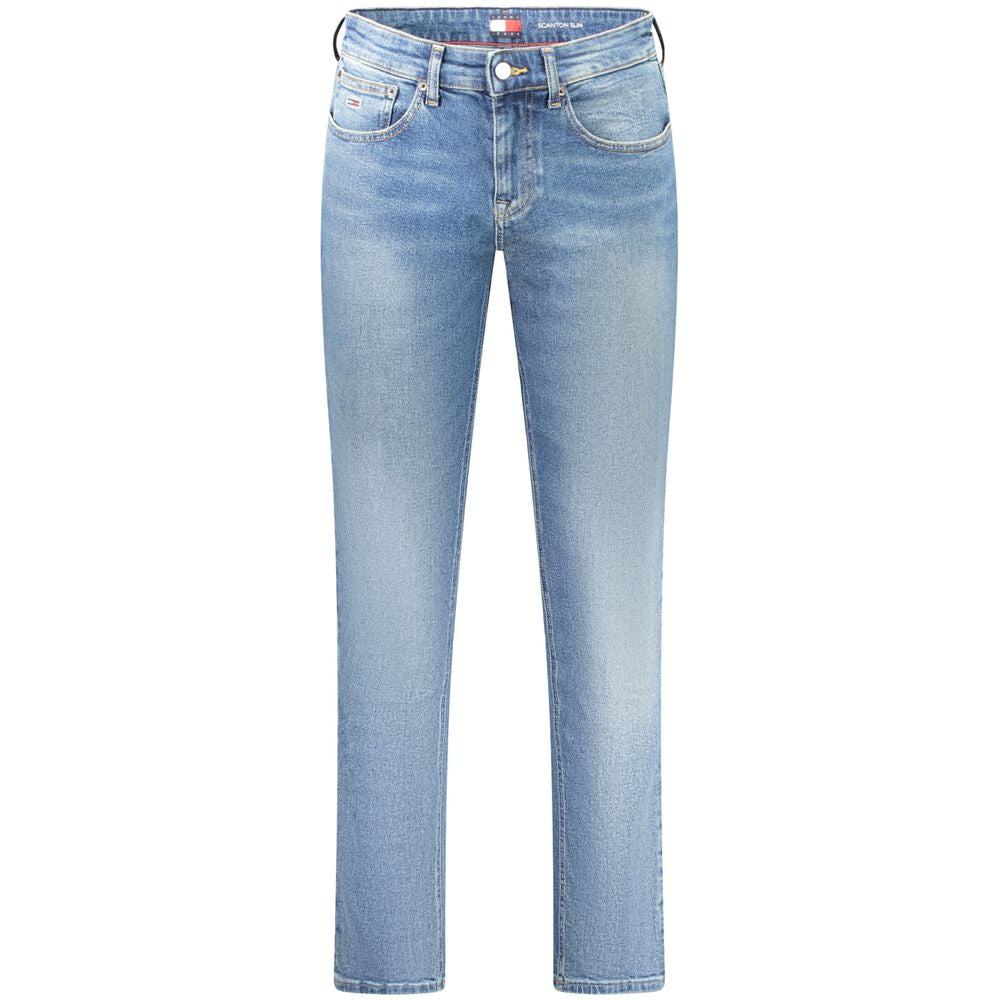 Tommy Hilfiger Men's Blue Cotton Jeans