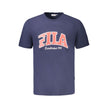 Fila Baumwoll-T-Shirt in Blau
