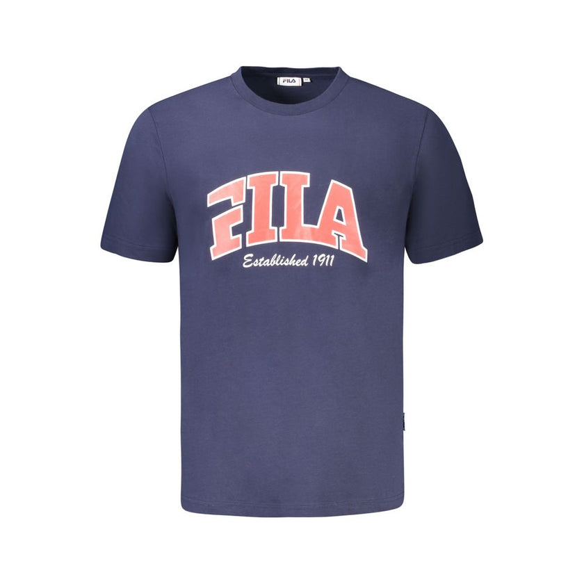 Fila Baumwoll-T-Shirt in Blau