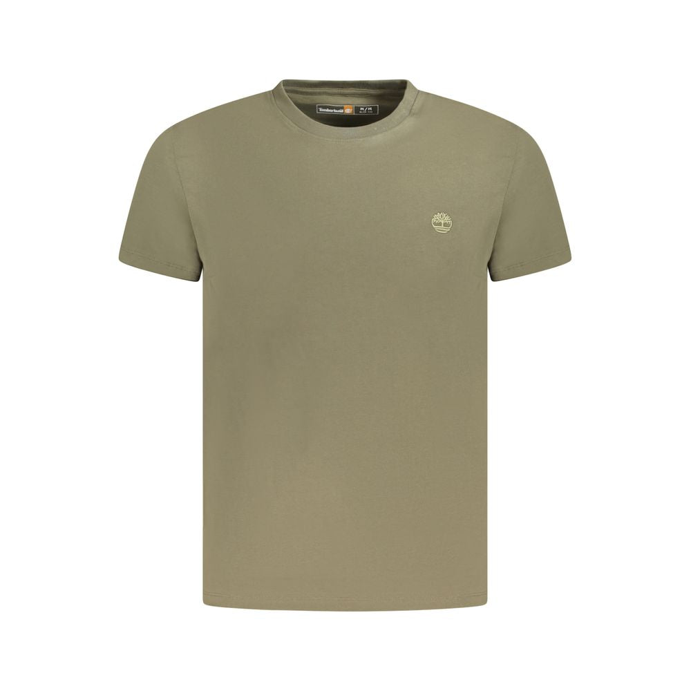 Timberland Green Cotton T-Shirt for Men