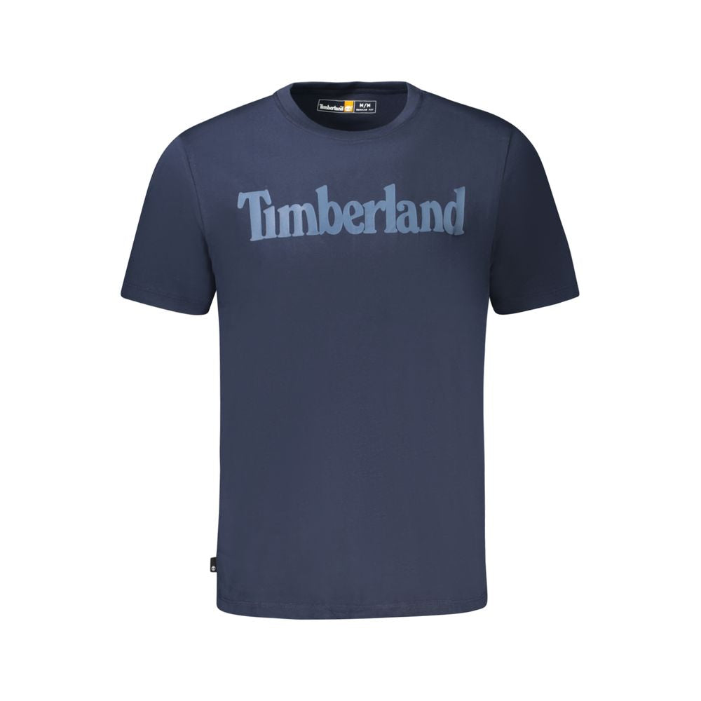Timberland Men's Blue Organic Cotton T-Shirt