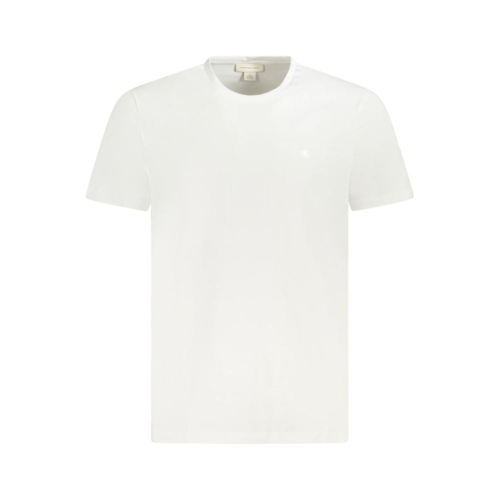 Calvin Klein Men's White Cotton T-Shirt
