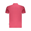 Napapijri Rotes Herren-Poloshirt aus Baumwolle
