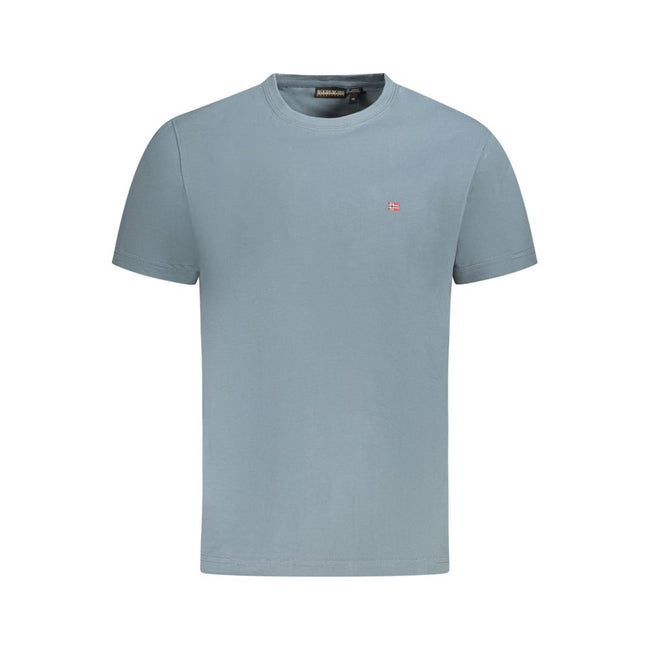 Napapijri Grigio Baumwoll-T-Shirt für Herren