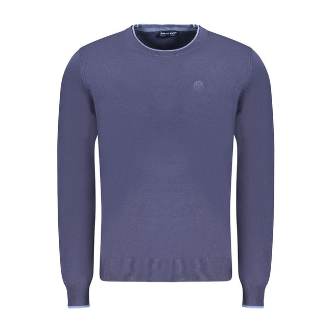North Sails Blauer Baumwollpullover für Herren