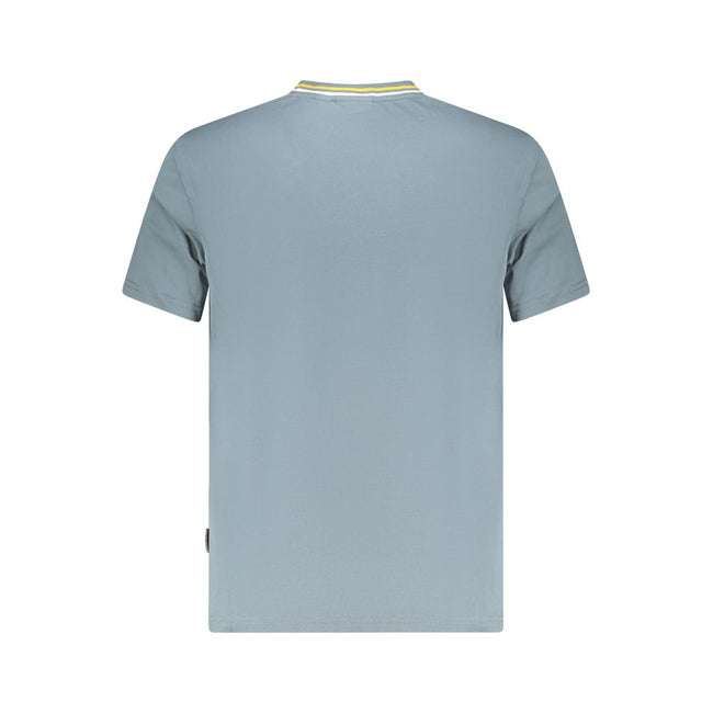Napapijri Graues Baumwoll-T-Shirt