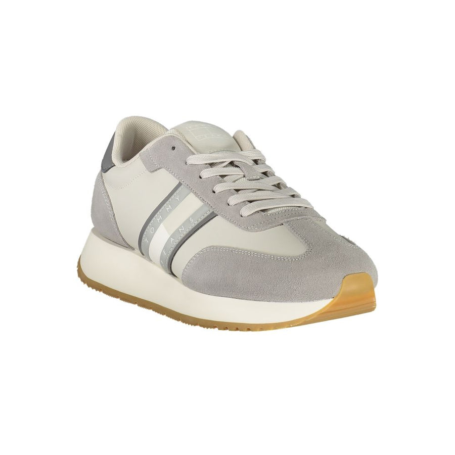 Tommy Hilfiger Grey Polyester Sneakers