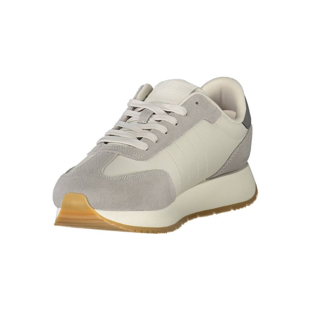 Tommy Hilfiger Grey Polyester Sneakers