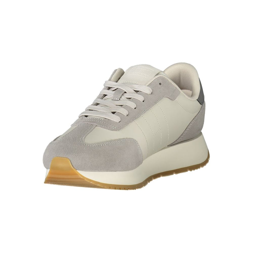 Tommy Hilfiger Graue Sportschuhe aus Polyester