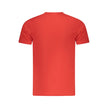 Cavalli Class Rosso Baumwoll-T-Shirt für Herren