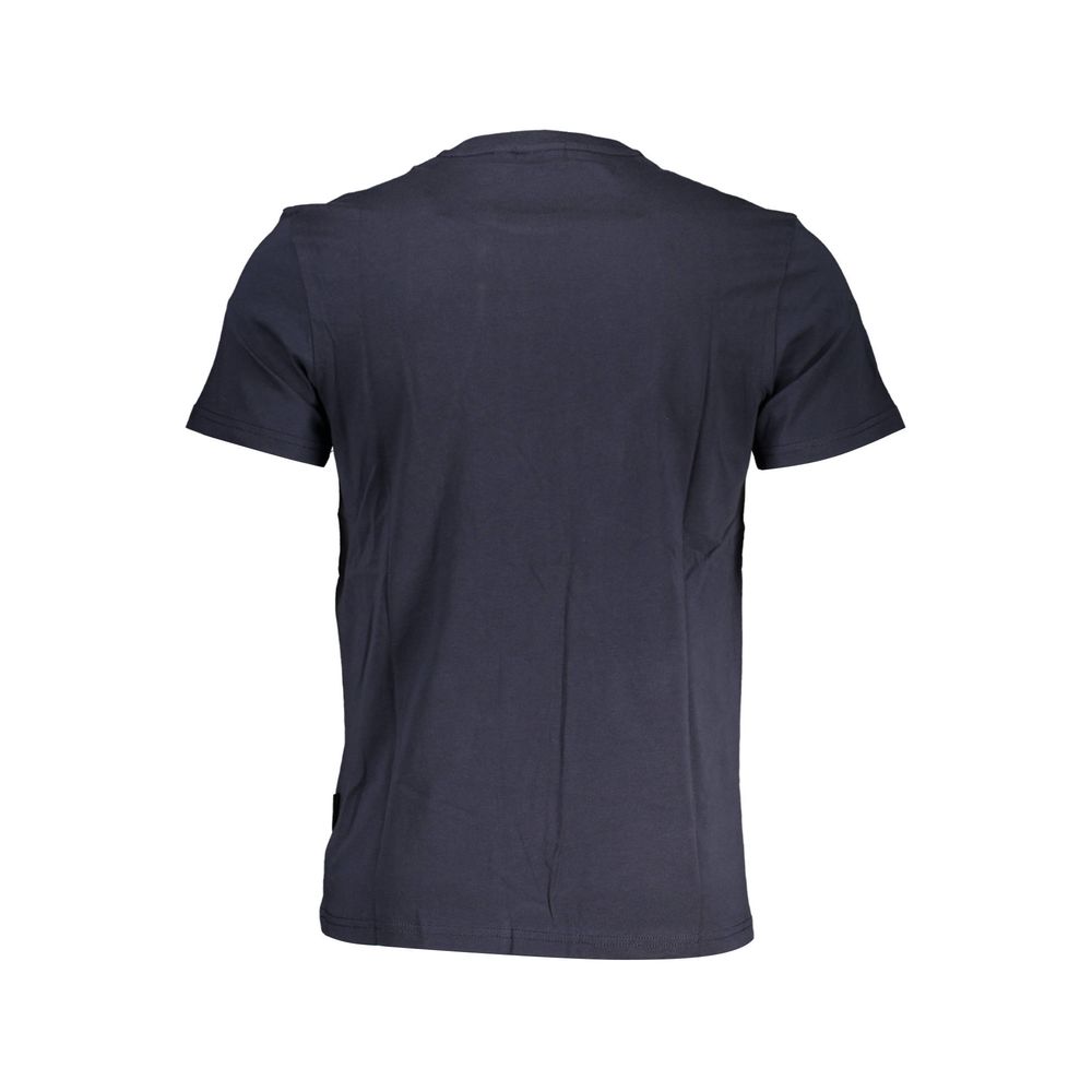 Napapijri Blu Baumwoll-T-Shirt für Herren