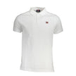 Norway 1963 Bianco Baumwoll-Herrenpoloshirt