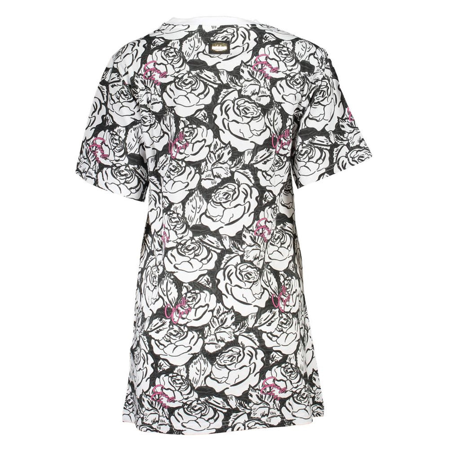 Cavalli Class Cotton Dress in White