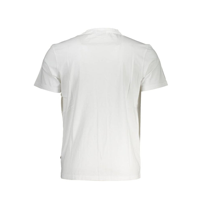 Napapijri Bianco Baumwoll-T-Shirt für Herren