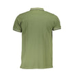 Cavalli Class Grünes Herren-Poloshirt aus Baumwolle