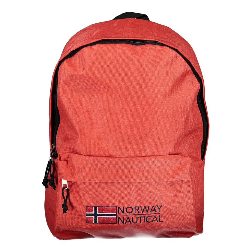 Norway 1963 Roter Polyester-Rucksack