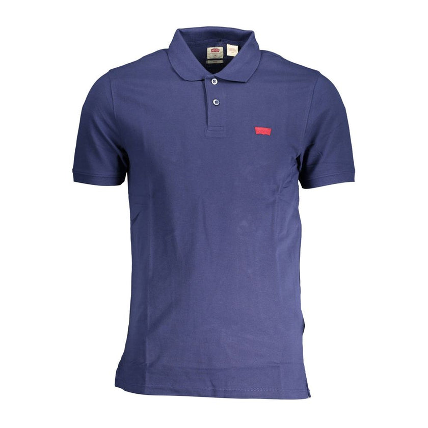 Levi's Blaues Baumwoll-Poloshirt für Herren