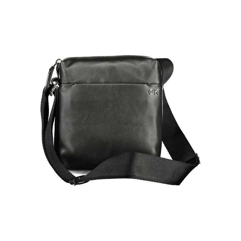 Calvin Klein Schwarze Polyester-Umhängetasche