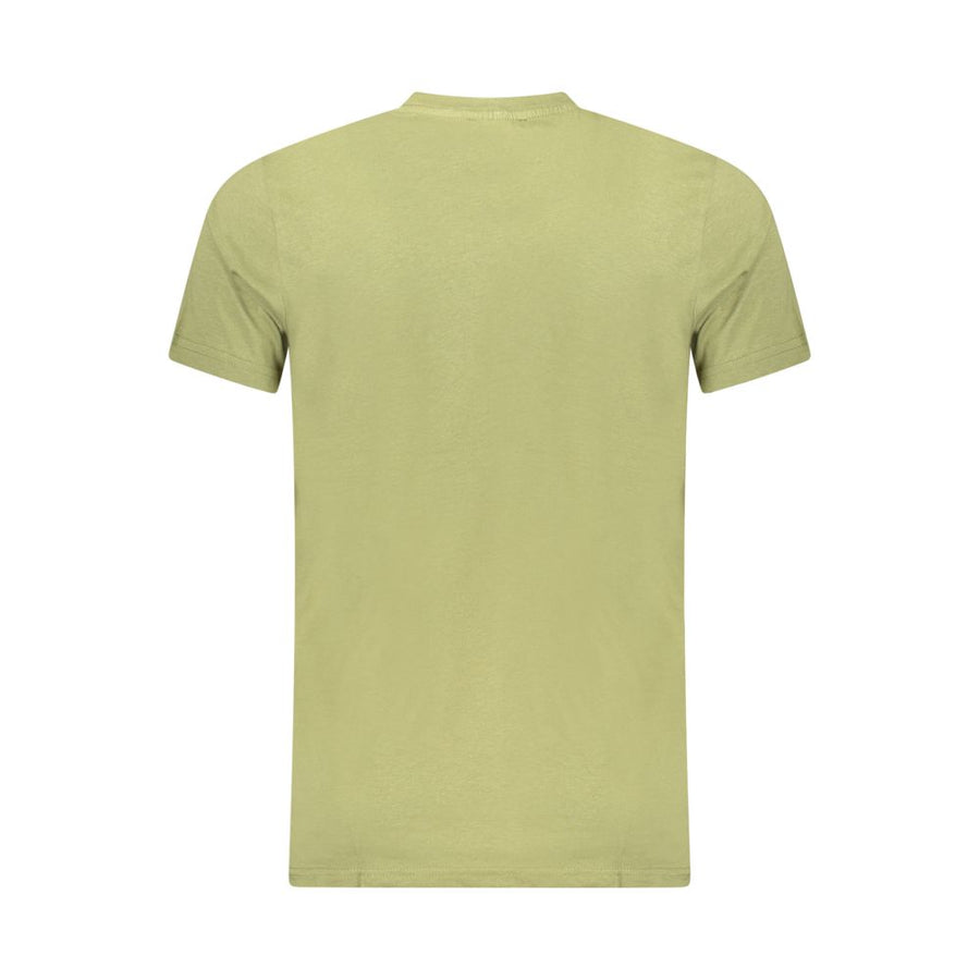 Cavalli Class Men's Green Cotton T-Shirt