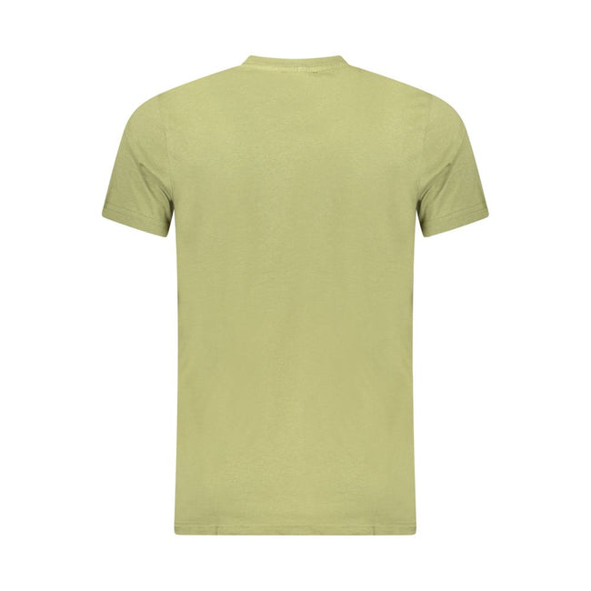 Cavalli Class Verde Baumwoll-T-Shirt für Herren