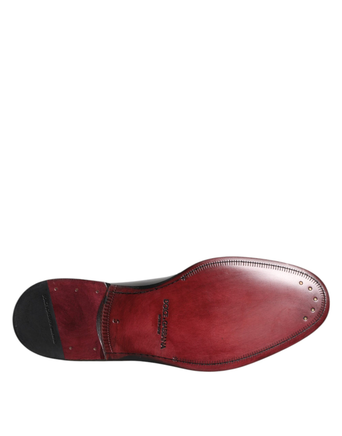Dolce & Gabbana Black Leather Lace-Up Derby Dress Formal Shoes