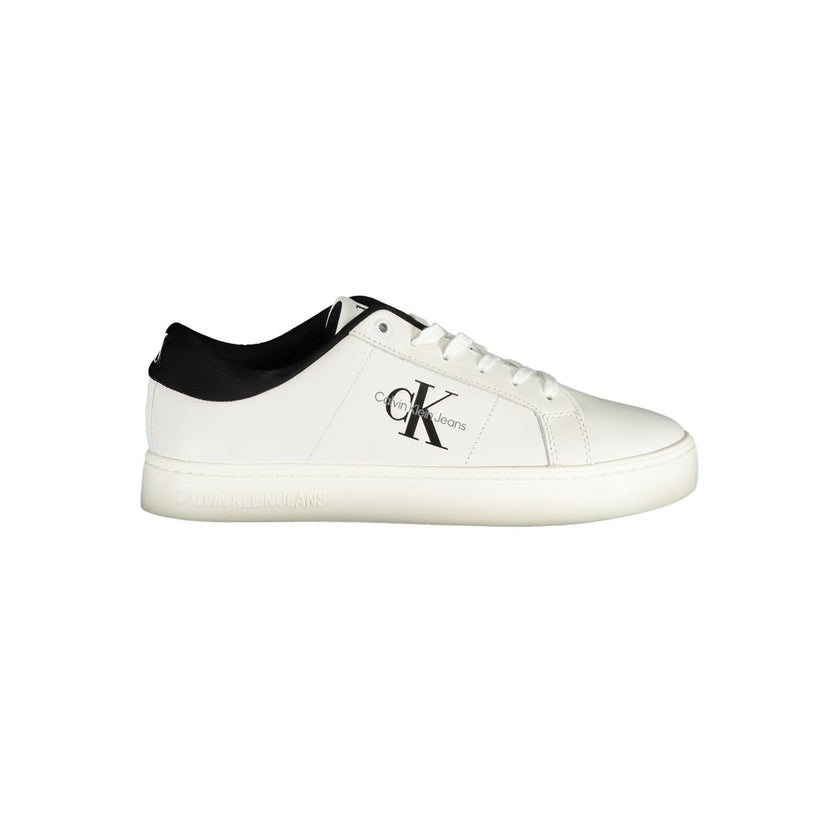 Calvin Klein Bianco Polyurethane Herren Sneaker