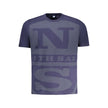 North Sails Blu Baumwoll-T-Shirt für Herren