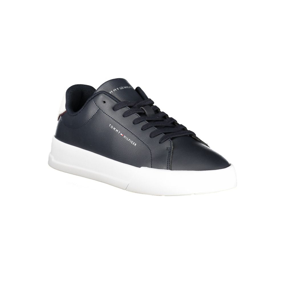 Tommy Hilfiger Blue Polyester Sneakers