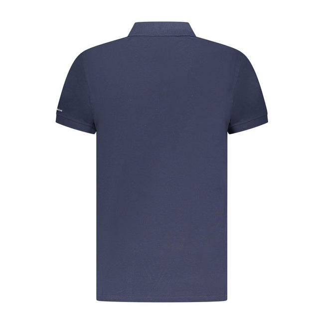 Trussardi Blu Cotton Herren Poloshirt