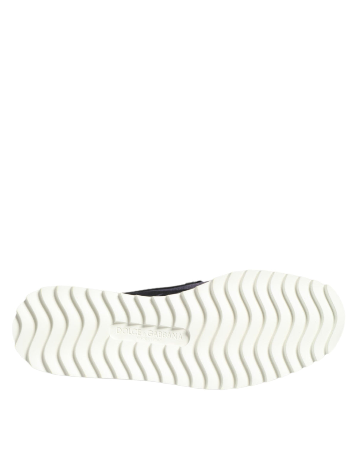 Dolce & Gabbana Black Tropical Slip-On Men's Sneakers Shoes