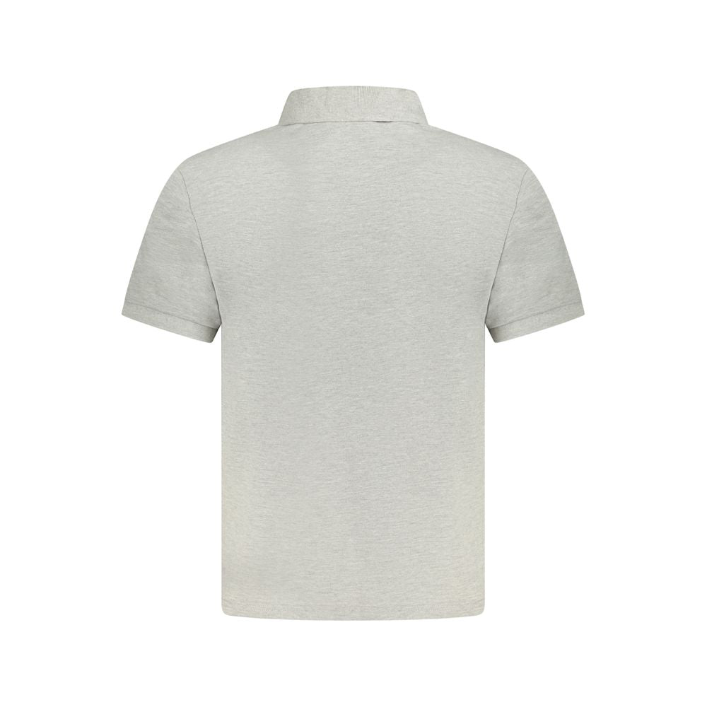 North Sails Grigio Baumwoll-Herrenpoloshirt