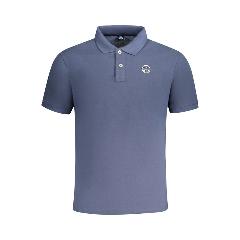 North Sails Blaues Baumwoll-Poloshirt für Herren