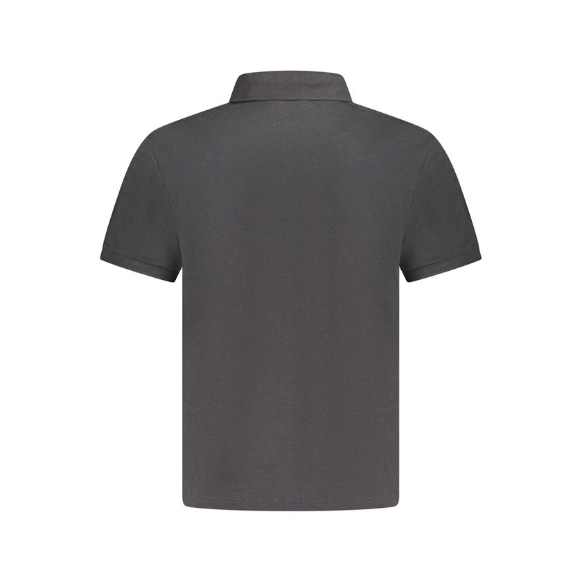 North Sails Schwarzes Herren-Poloshirt aus Baumwolle