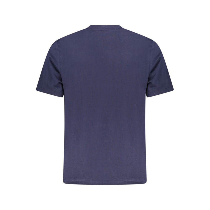 North Sails Blu Baumwoll-T-Shirt für Herren