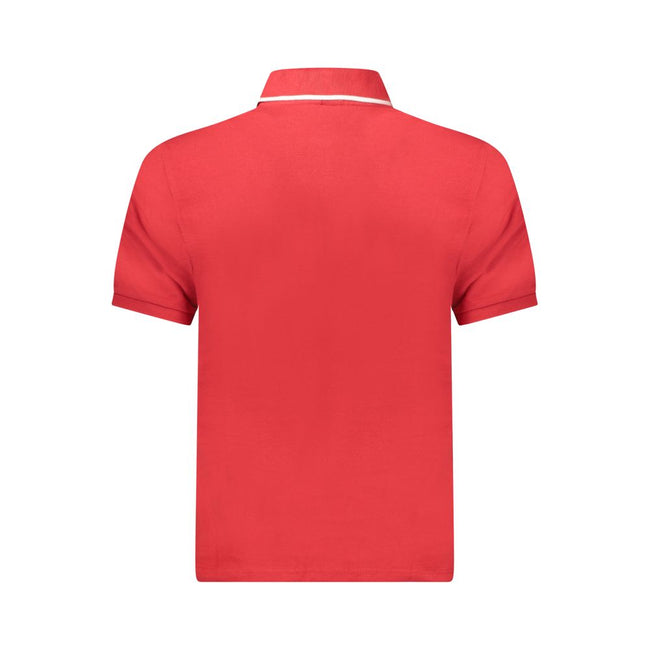 North Sails Rotes Baumwoll-Poloshirt