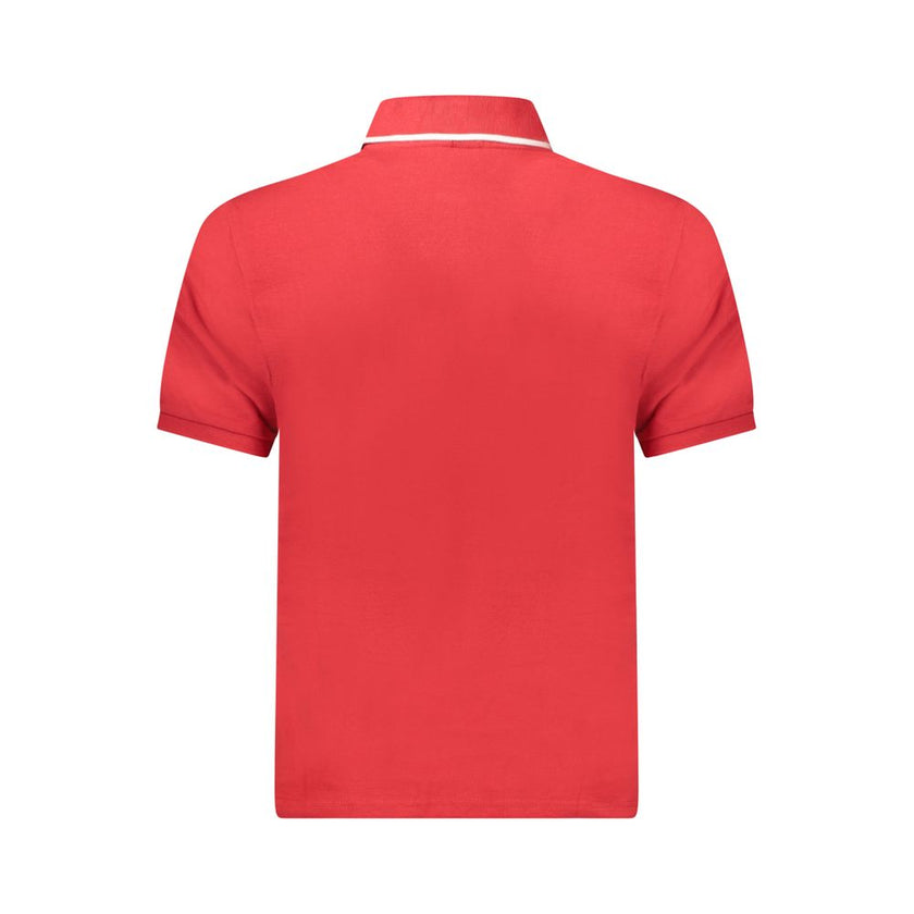 North Sails Rotes Baumwoll-Poloshirt