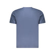 North Sails Blu Baumwoll-T-Shirt für Herren