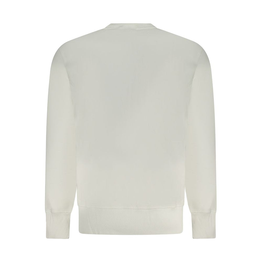 Calvin Klein Weißes Baumwoll-Sweatshirt für Herren