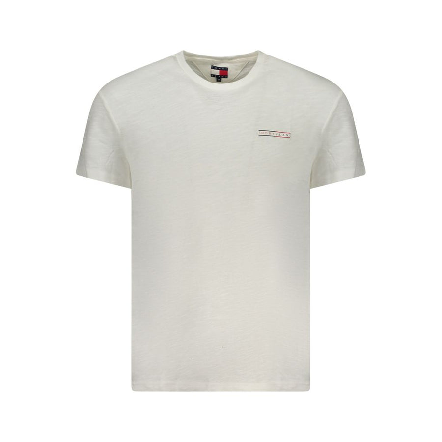 Tommy Hilfiger Men's White Cotton Shirt