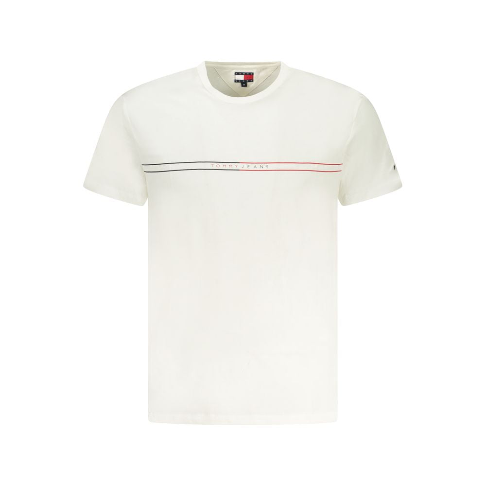 Tommy Hilfiger Men's White Cotton T-Shirt